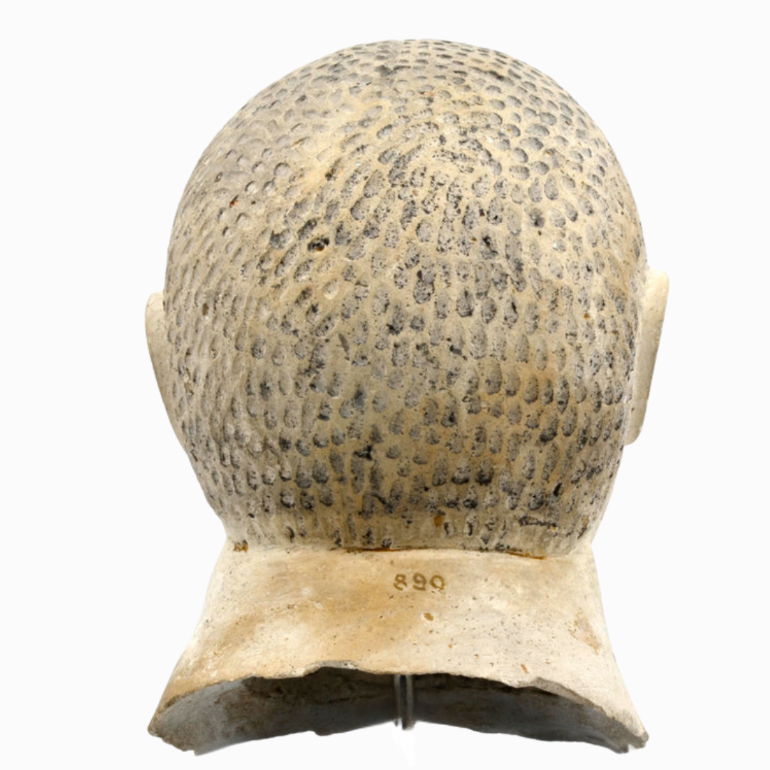 Roman Egyptian Plaster Male Portrait Mask