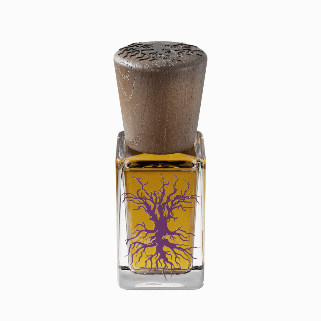 Vivaldi by Sable De Paradis Ingredients: Italian bitter orange, French lavender, Persian saffron, Cambodian agarwood, Lebanese cedarwood.